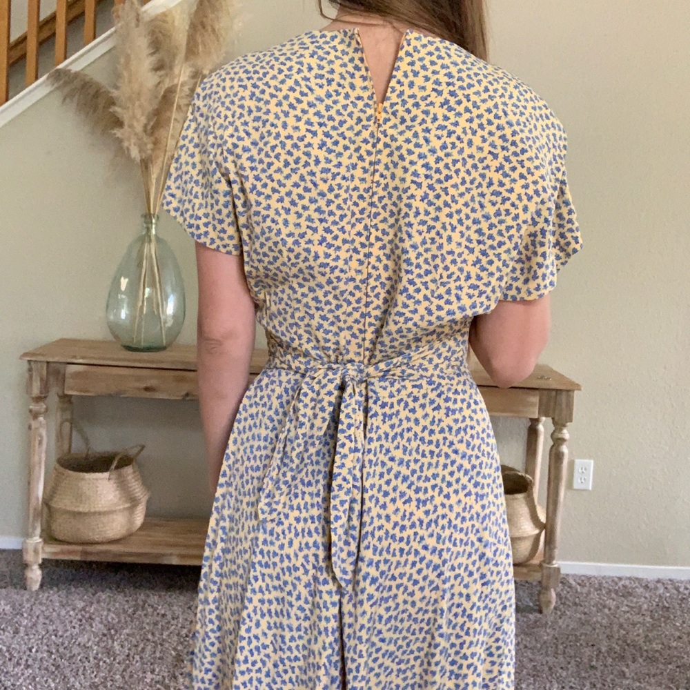 Donna Ricco yellow maxi dress - Picture 4 of 8